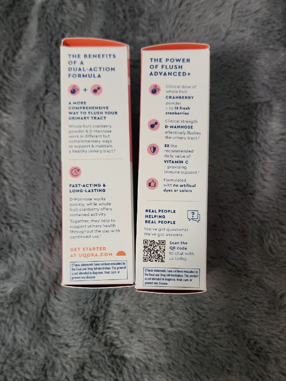 Uqora Flush (2) & Flush Advanced (2)